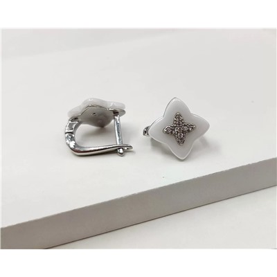 Серьги с керамикой
