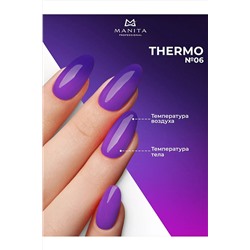 Manita Professional Гель-лак для ногтей с термоэффектом / THERMO №06, фиолетовый, 10 мл KRISTALLER, 1111086