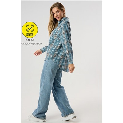 Рубашка в клетку НАТАЛИ, 1223932