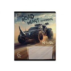 Тетрадь  18л клетка "Road Beast" 63268 ErichKrause