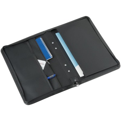 Папка кож/зам на молнии ручка-трансформер "Dublin"  ПА_КЗ_671