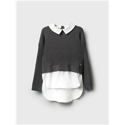 Джемпер трикотажный для девочек