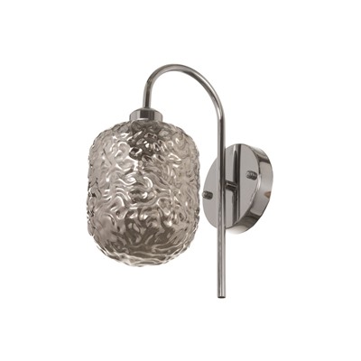 Бра BayerLux «Нью-Йорк», 1×15 Вт, Е27, хром, 24×14×30×100 см