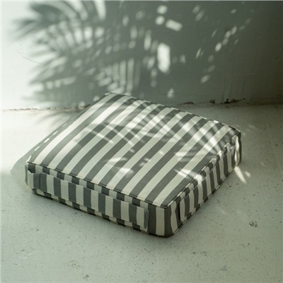 Подушка - бустер Pasionaria «Кембридж», 40×40×10 см, серая