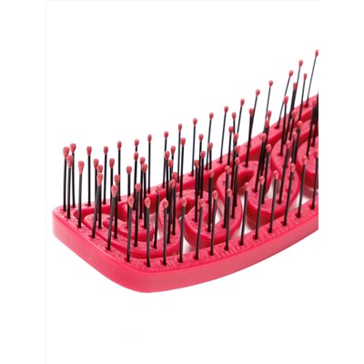 Dewal Beauty Щетка для укладки волос продувная / Friendly DBEF72, нейлоновый штифт, Berry 24445