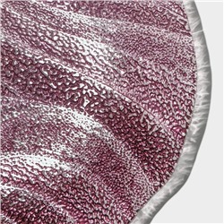 Тарелка «Драхна», d=28.5 см, стекло, бордовая