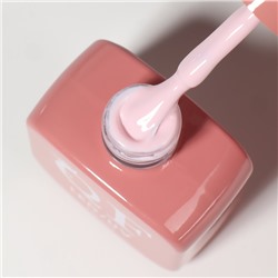 Гель лак для ногтей, однотонный, трехфазный, 10 мл, LED/UV, розовый (128)