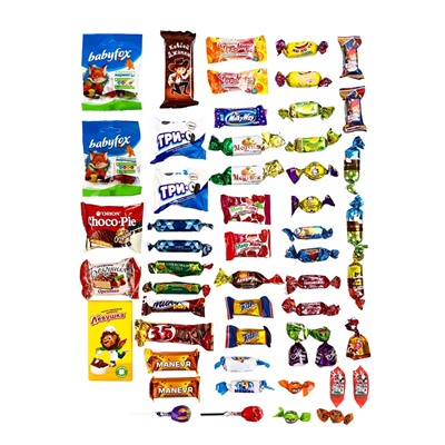 Сладкий новогодний подарок «Посылка Совята», детский, 1000 г