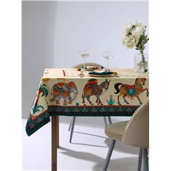Набор кухонный «Этель. Нью-Дели»: скатерть 110×145±3 см, салф. 40×40 см-4 шт., 100% хлопок