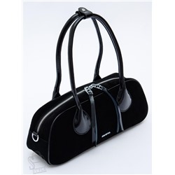 Сумка женская кожаная 91161MSS black Velina Fabbiano-Safenta
