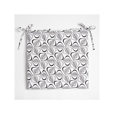 Подушка на стул «Этель» Leaves, 42×42 см