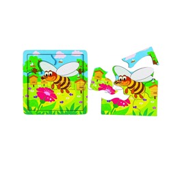 Игра из дерева "Пчёлка" (собираем по картинке) (Baby Step)