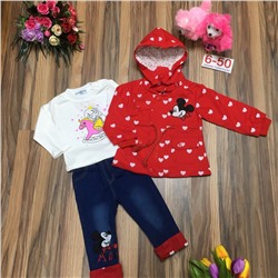 костюм тройка с микки