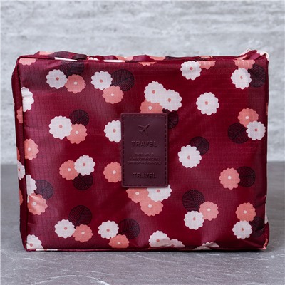 Сумка-органайзер 24х19,5 см / DE-180 /уп 200/ (Синяя горох)