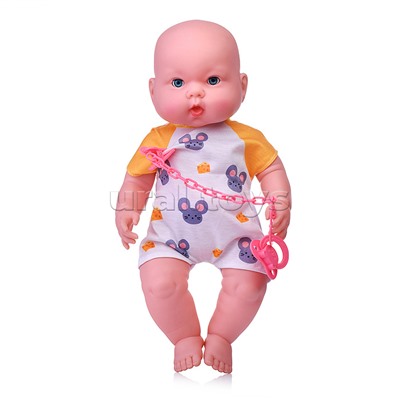 Пупс "Сашенька" с аксессуарами , в коробке