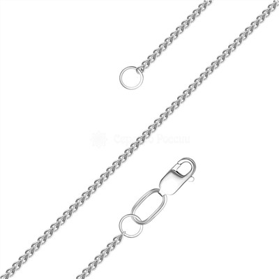 Цепь из серебра родированная - Колос, 55 см 925 пробы 81030210055р колос