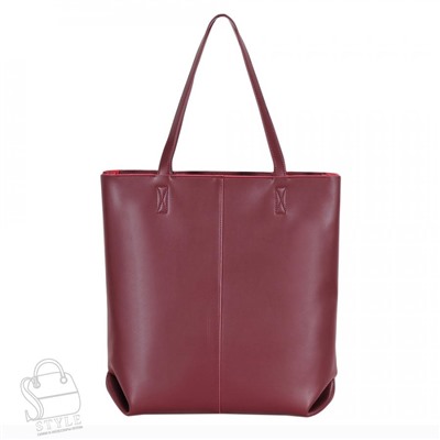 Сумка женская кожаная 806TH wine red Polina&Eiterou