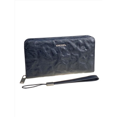 Клатч мужской из натуральной кожи, цвет черный