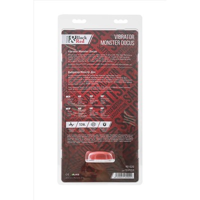 Силиконовый вибратор Monster Docus - 21,7 см.