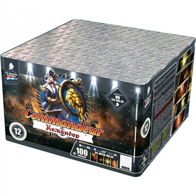 Фейерверк VH120-100-03 Командор / Commandeur (1,25" х 100)