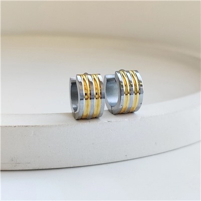 Серьги из стали