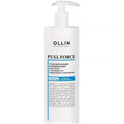 OLLIN FULL FORCE Тонизирующий кондиционер с женьшенем против выпадения волос 400 мл