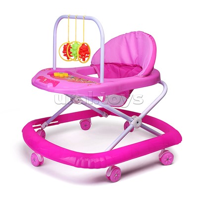 Ходунки "Птички" розовые, в пакете