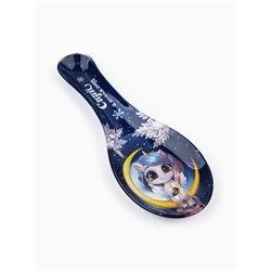 Подарочный набор новогодний «Сияй в Новом году», подставка под ложку, лопатка