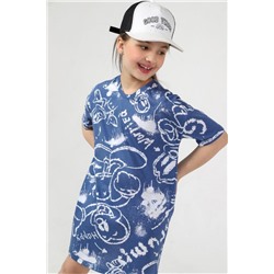 Туника для девочки ПОЗИТИВ-6 (Индиго)