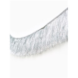 Гирлянда «Бахрома» 2 метра, серебряная