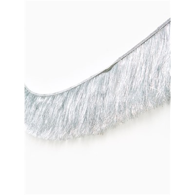 Гирлянда «Бахрома» 2 метра, серебряная