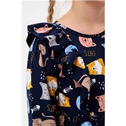 Платье Крылья длинный рукав НАТАЛИ, 1071266