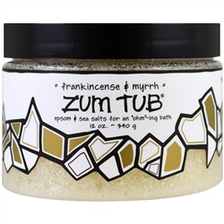 Indigo Wild, Zum Tub, морские соли с английской солью, ладан и мирра, 340 г (12 унций)