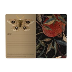 Записная книжка А5  40л клетка "FLORA.ГРАНАТ" 7-40-001/170 Bruno Visconti