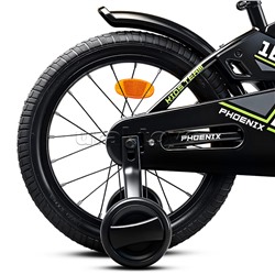 Велосипед 16" Rocket Phoenix, цвет черно/зеленый