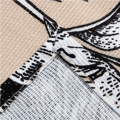 Скатерть «Доляна» Blooming garden, 144×250 см, 100% хлопок, 164 г/м²