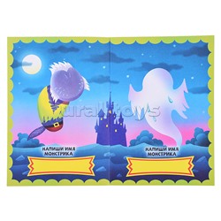 Наклейки "Собери своего Монстра" Любимые Монстры