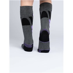 Термоноски трикотажные для девочек (высокие махровые)