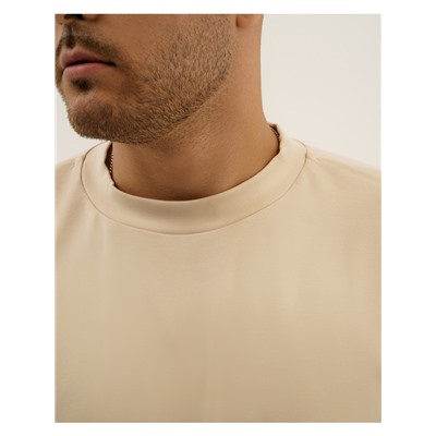 Футболка мужская MINAKU, размер XL, бежевая