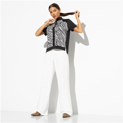 Водолазка с экокожей, Фирменное приветствие (magic)