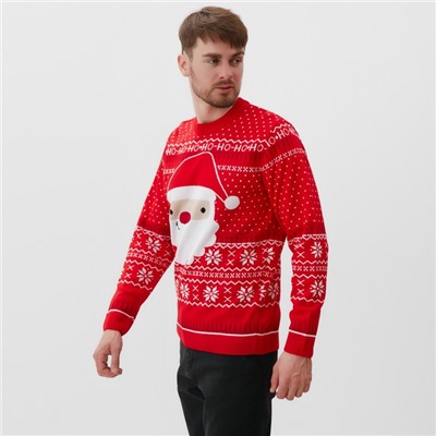 Свитер вязаный новогодний KAFTAN Santa, размер 42