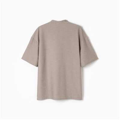 Футболка мужская MINAKU REGULAR: серая, размер 50