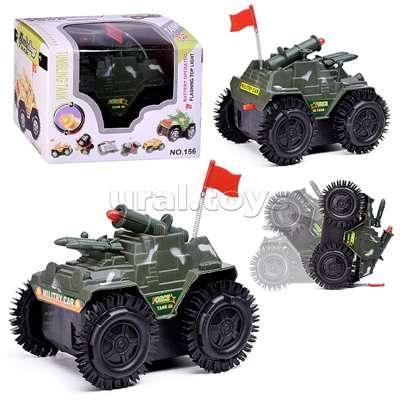 Машина-перевертыш "Танк" в коробке