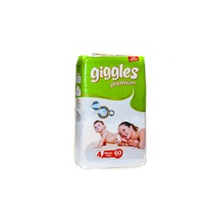 Giggles Подгузники Maxi 7-18кг 60шт