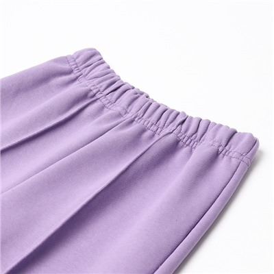 Брюки для девочки MINAKU, лавандовые, рост 146 см
