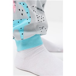 Пижама Счастье начес футер детская