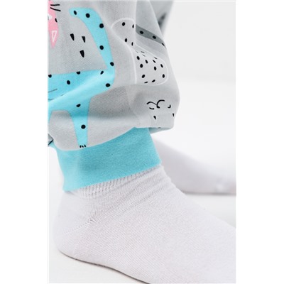 Пижама Счастье начес футер детская