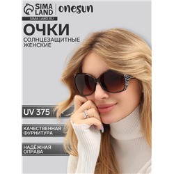 Очки солнцезащитные OneSun, UV 375, линза 5.5×6 см, дужка 14 см, ширина 15 см
