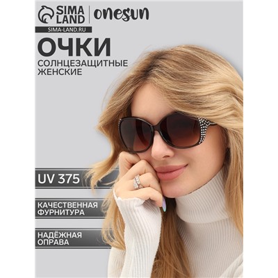 Очки солнцезащитные OneSun, UV 375, линза 5.5×6 см, дужка 14 см, ширина 15 см