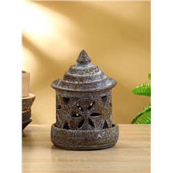 Подсвечник терракота «Фонарь», 14.5×14.5×21 см